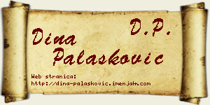 Dina Palasković vizit kartica